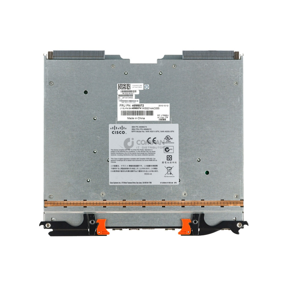 46M6072 IBM CISCO NEXUS 4001 6-PORT 10GB+ SWITCH MODULE FOR IBM BLADECENTER